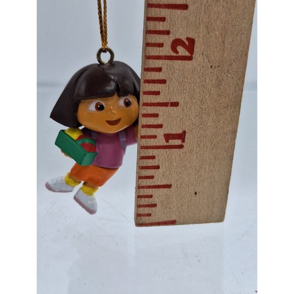 6 Dora The Explorer Christmas Ornaments Including Dora, Backpack, Swiper, Monkey - Picture 12 of 16